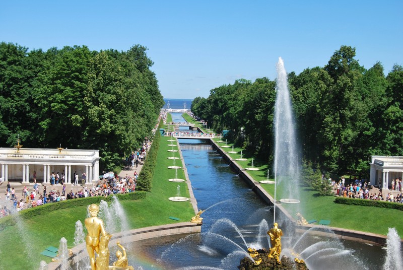 Нижний парк Петергофа